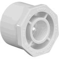 Pinpoint 4 x 3 in. PVC Pipe Reducer Bushing; Schedule 40 - White PI881030